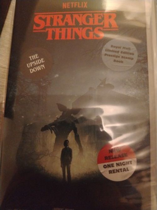 Stranger Things Royal Mail Stamp Collection Mint Condition VHS Box Set Rare