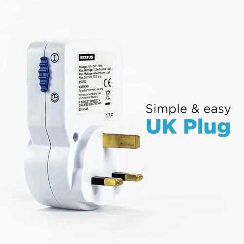 Timer Switch Mini | 24 Hour Segment Timer Light Switch | White UK Plug | S24HRMI — image 3