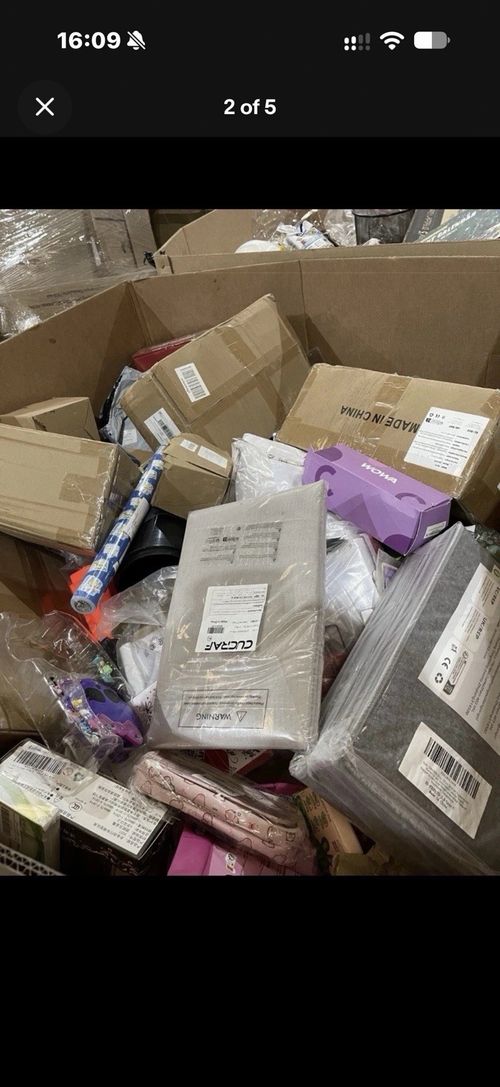 Mixed Wholesale Job Lot Bulk Assorted Parcels & Boxed Goods Pallet/Gaylord Box — image 4