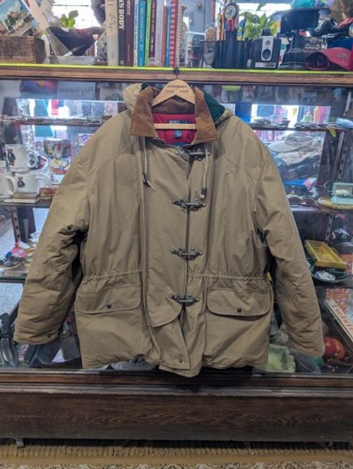 Vintage Polo Ralph Lauren  "Fireman" Down Filled Jacket Size Xl