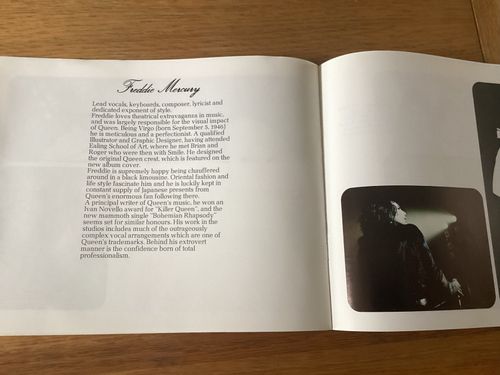 Queen 'A Night At The Opera' 1975 UK Concert Tour Programme Book & Ticket — image 4