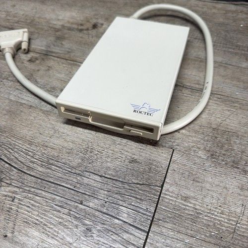 RocTec Slim RF382C External Floppy Disk Drive - Amiga Untested