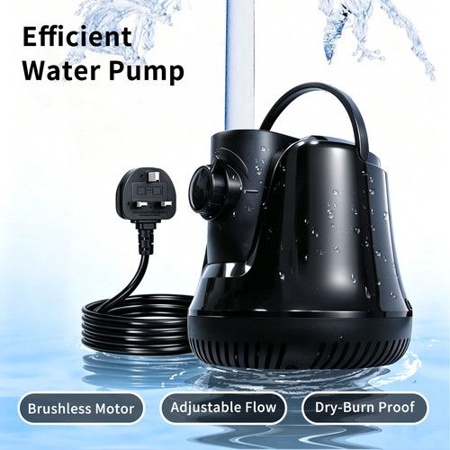 Water Pump 4500 Litres/hr  Submersible Fish Tank Aquarium Feature Pond Fountain
