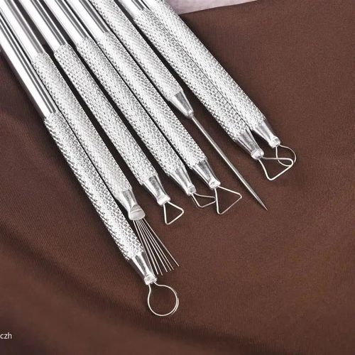 8 Pcs Aluminum Alloy Polymer Clay Tools - Wire End Loop Pottery Sculpting Set — image 1