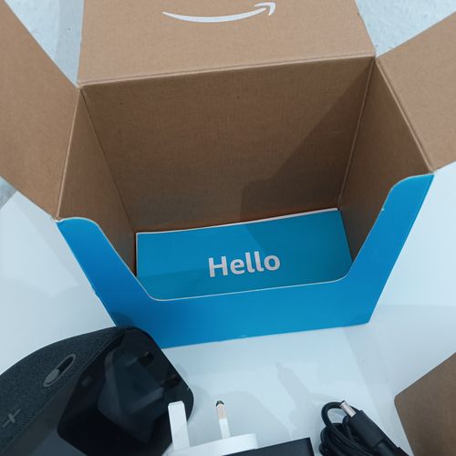 Amazon Echo Show5 Alexa Smart Speaker Display Wi‑Fi Bluetooth Black TypeG In Box — image 6