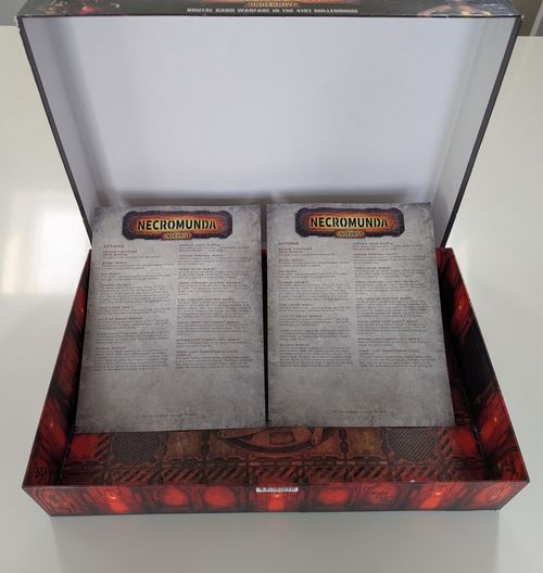 Necromunda Underhive Games Workshop Warhammer BOX + 2 INSERTS ONLY - Minor Wear — image 3