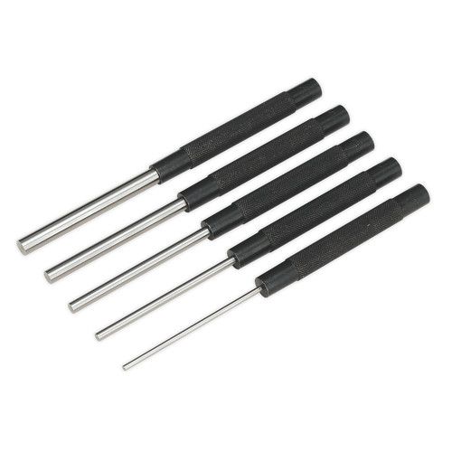 Sealey Parallel Pin Punch Set 5pc Long Pattern - AK9124