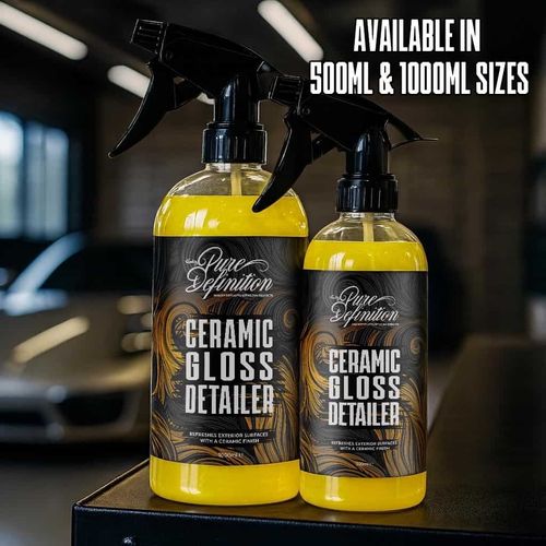 Car Ceramic Detailer 5 x 1000ml Gloss Sealant Coating Water Beading Spray Wax — image 8