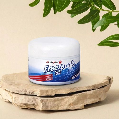 2 x FREEZE GEL 200ML SOOTHES COOLS MASSAGES MUSCLE PAIN RELIEF FREEZING GEL TUBS — image 2