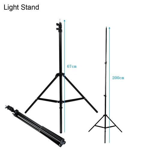 2x Softbox Continuous Lighting Kits Photo Studio Photography with Light Stand — image 4