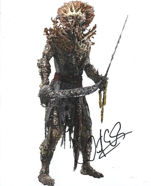 Winston Ellis In Person signed 10" x 8" photo - Pirates of the Caribbean - RARE — image 1