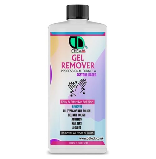 Gel Polish Remover Acetone UV LED GEL Soak Off Nail Polish Cleaner Manicure UK