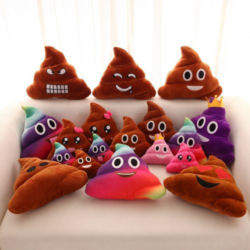 Funny Poo Emoji Plush Toy Cute Cartoon Poop Cushion Gift Wholesale Expression UK — image 3