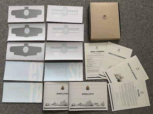 Goodwood GRRC Festival Of Speed Revival Meeting Interior Window Stickers Etc.