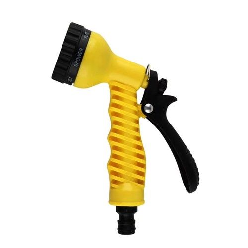 8 Function Spray Nozzle - Water Hose Gun Multi Pattern Garden Adjustable Mist