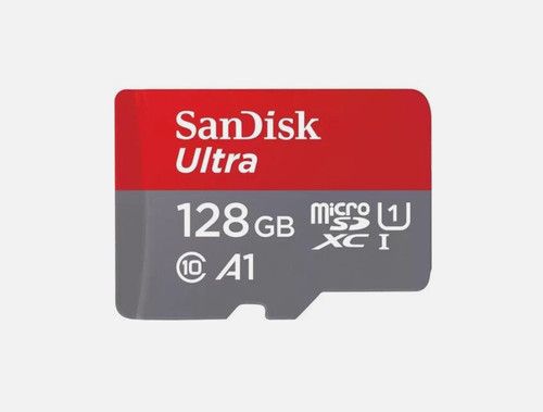 SanDisk Ultra 128GB microSDXC UHS-I A1 C10 120MB/s Memory Card