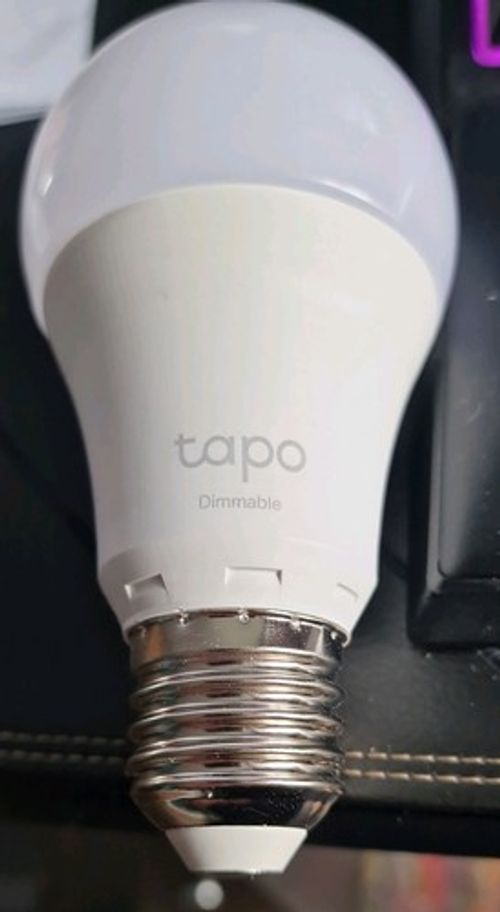 Tapo L510E E27 Smart Bulb Dimmable Warm White LED, 806 Lumens 60W