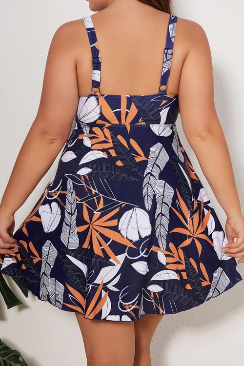 Swimdress Plus Size Swimwear Tummy Control Swimming Costume Size 12-24 XL-5XL — image 4