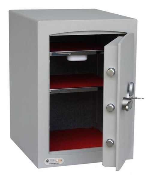 Securikey Mini Vault S2 Silver 2 - Key Locking - Adjustable Shelves