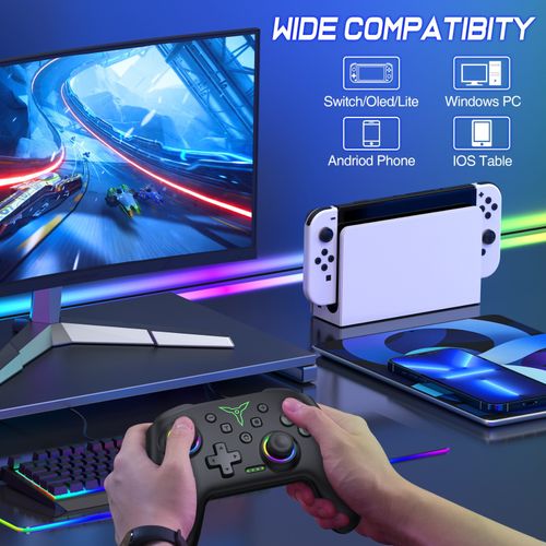 For Nintendo Switch/OLED,Windows PC IOS Android Wireless Switch Pro Controller  — image 2