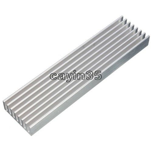 Aluminum Heat Sink Cooling LED Power IC Transistor 100x25x10mm For Computer UK