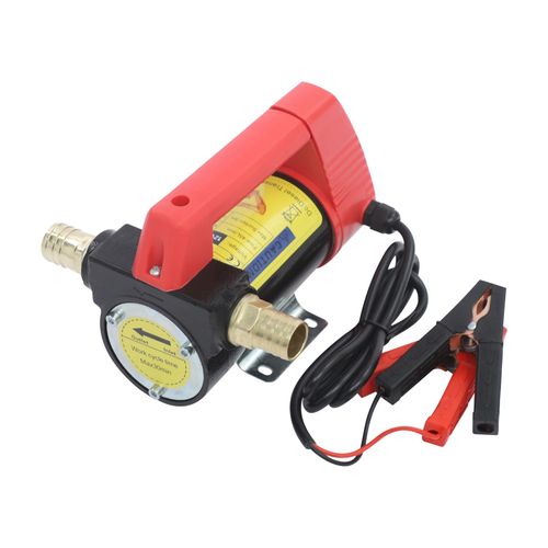 Diesel Transfer Pump Kit 12V 45L/min 200W Fuel Transfer Pump Kit w/Nozzle&Hoses — image 7