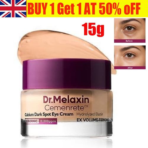 DR.MELAXIN Cemenrete Calcium Dark Spot Cover Eye Cream 15g / Anti-aging K-Beauty — image 1