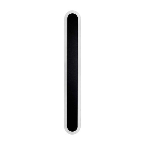 LED Linear Oval/Rectangular Wall Light Black Modern CCT IP65 Indoor/Outdoor Lamp