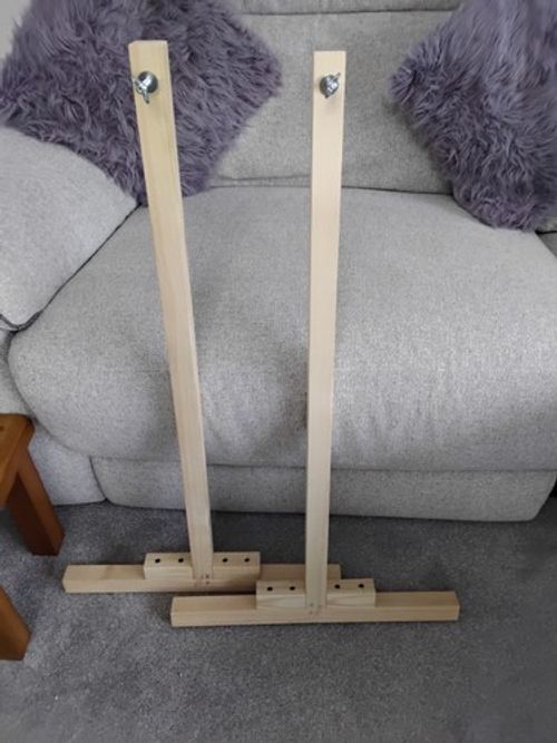 rug hooking frames and optional stand