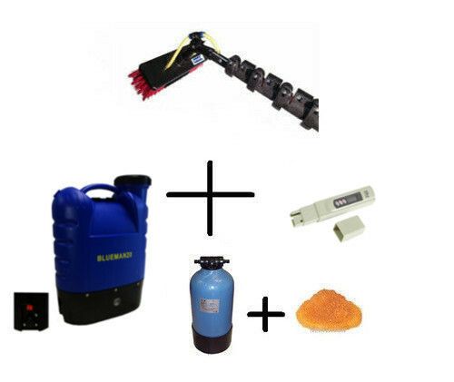  Complete Water Fed Window Cleaning System - Backpack- Pure water - Ready to use — image 2