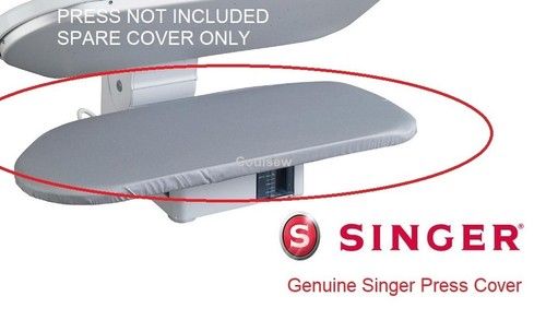 Singer Genuine Ironing Steam Press COVER - Standard Size Grey for ESP2 +