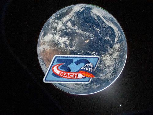 NASA Artemis II Mach 32 Patch – Lunar Program – Orion Mission Collectible 2