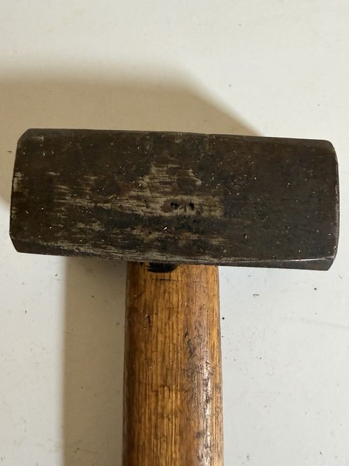 Vintage Lump Hammer - Good solid vintage tool - Made in England — image 3