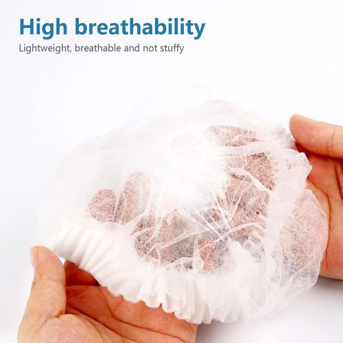 100-1000PCS Disposable Mob Caps Non Woven Catering Kitchen Hair Nets UK — image 9