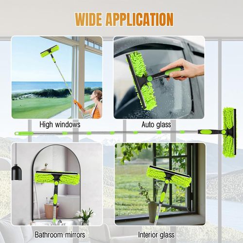 4.5M Telescopic Extendable Window Cleaner Equipment Glass Cleaning Squeegee🔥🔥 — image 8