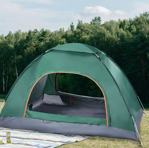 4 Person Easy Pop Up Tent Waterproof Automatic Setup 2 Doors-Instant Family Tent — image 8