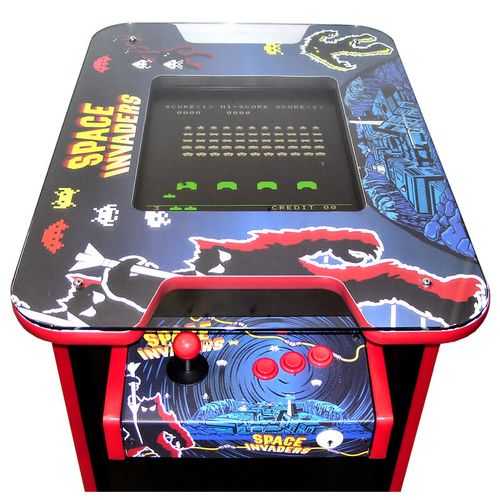 Arcade Machine Cocktail Table | 516 Retro Arcade Games | Space Invader Theme — image 1