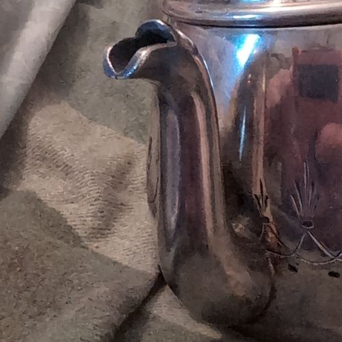 Best Electro Plate Silver Plate Tea/Coffee Pot Set - Best Electro Plate Mark — image 5