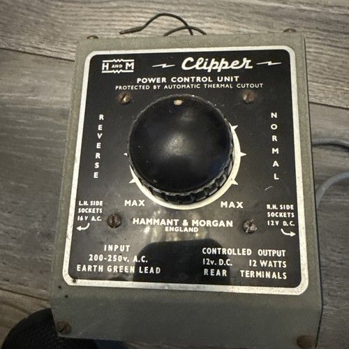 Hammant & Morgan Clipper Train Speed Controller Untested Unboxed Ref JJ41