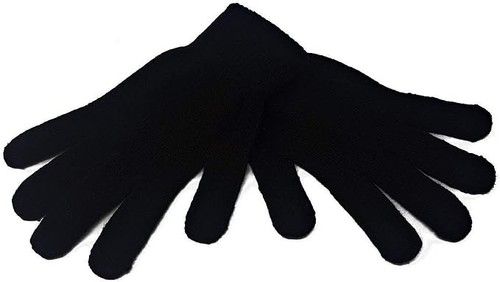 Mens Magic Gloves 1 Pair With Grip Unisex Winter Warm Adult Gloves Thermal black