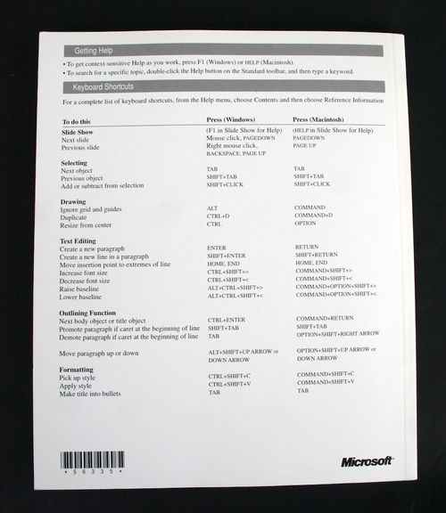 3 manuals Microsoft POWERPOINT/QUERY/GETTING STARTED User's Guides Office books — image 5