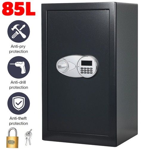 85L Large Door Security Safe Box Home Safe Lock Box with Fireproof Security Safe