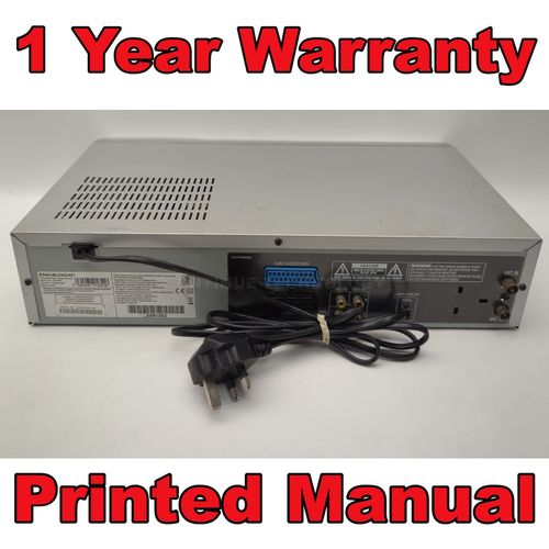 DIGILOGIC DVDVCR1 COMBI COMBO VCR VHS /DVD PLAYER CASSETTE 6 HEAD NICAM REMOTE — image 7