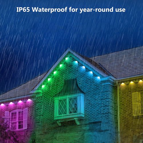 Permanent Outdoor Lights RGBIC Outdoor Christmas Decorations LED Eaves Lights UK — image 10
