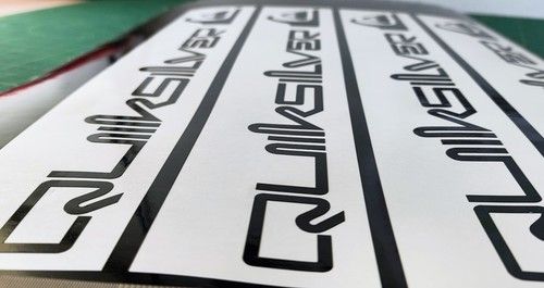 2no QUICKSILVER Decals Surf/Skate/Car LARGE Stickers