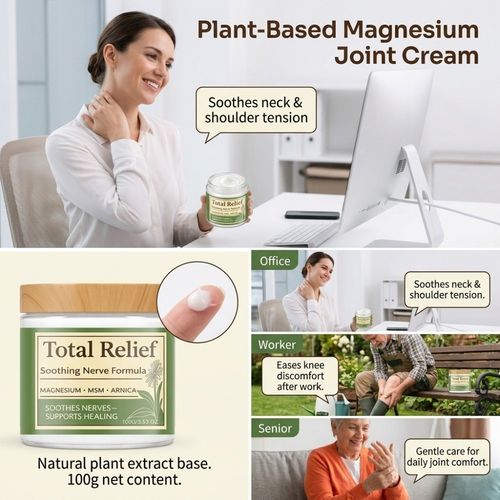 Total Relief Magnesium Cream Nerve Relief Magnesium Soothing Cream FastAbsorbing — image 6