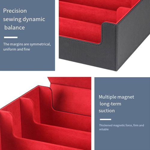 1800+ MTG Card Storage Box Deck Box PU Leather Magnetic Deck For TCG Collection — image 8
