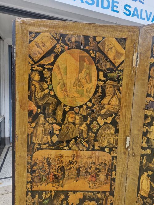 Victorian Decoupage Screen — image 22