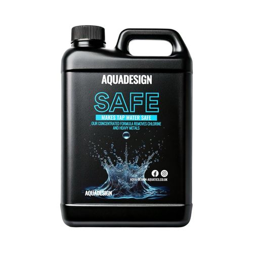 AquaDesign SAFE 2500ml Aquarium Fish Tank Tap Dechlorinator - TREATS 62,500Litre — image 1
