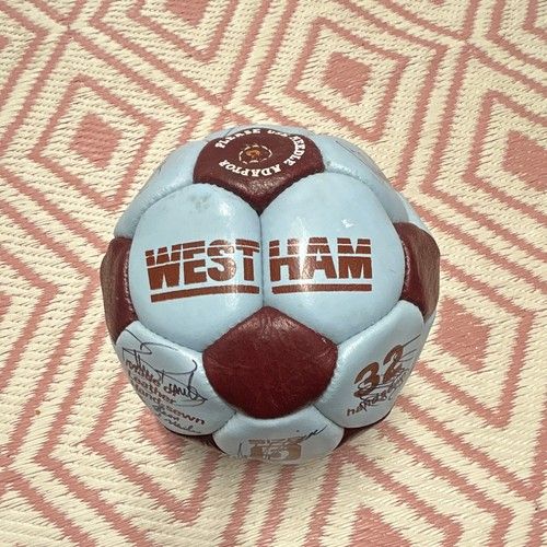 West Ham United Multi-Signed Size 5 Football - Original, Uncertified